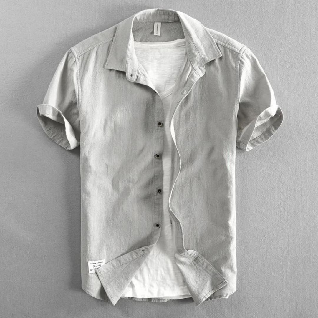 Madrid Cotton Linen - Shirt CASA LARO MEN