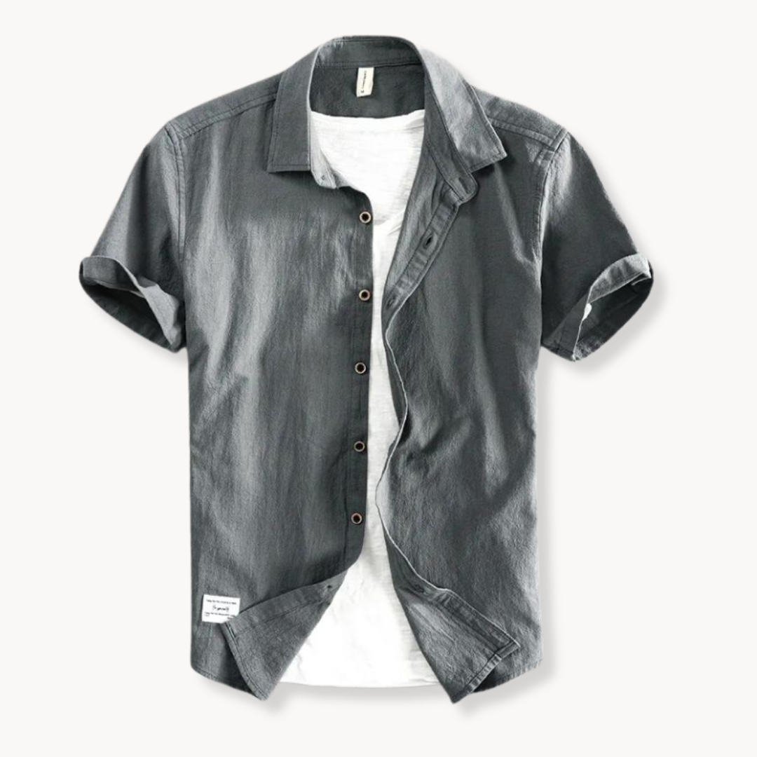 Madrid Cotton Linen - Shirt CASA LARO MEN