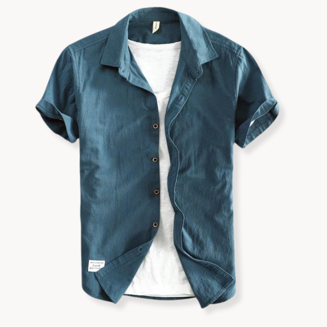 Madrid Cotton Linen - Shirt CASA LARO MEN