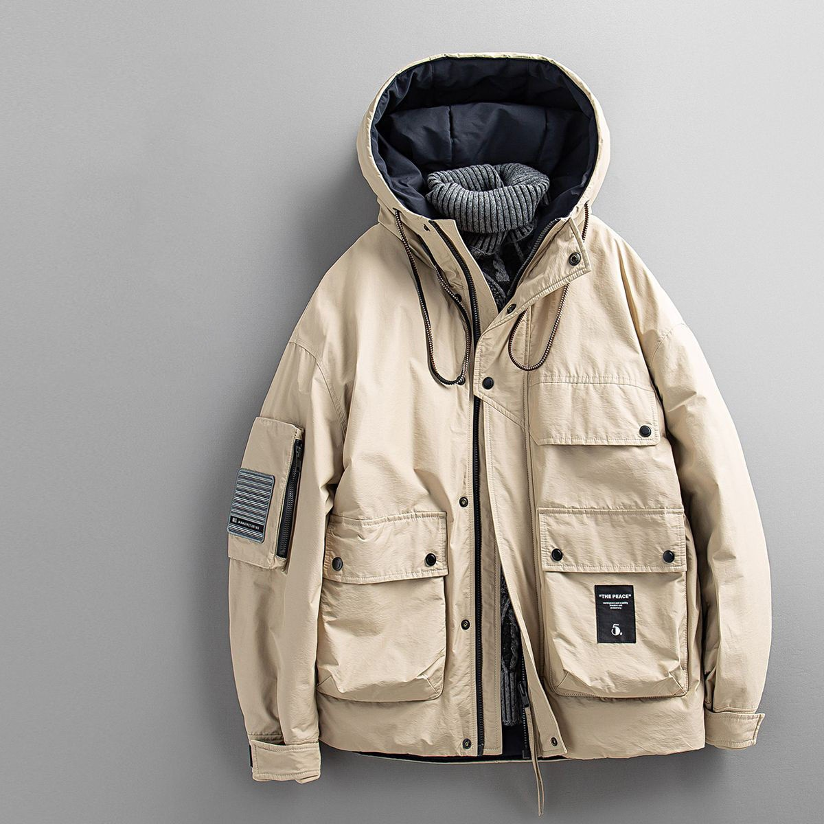 Insulated Hooded Water-Resistant - Parka