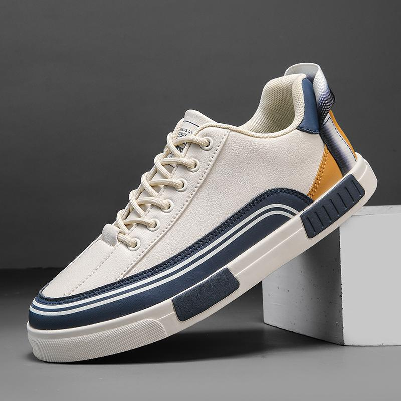 Minimal Leather Low-Top - Sneakers