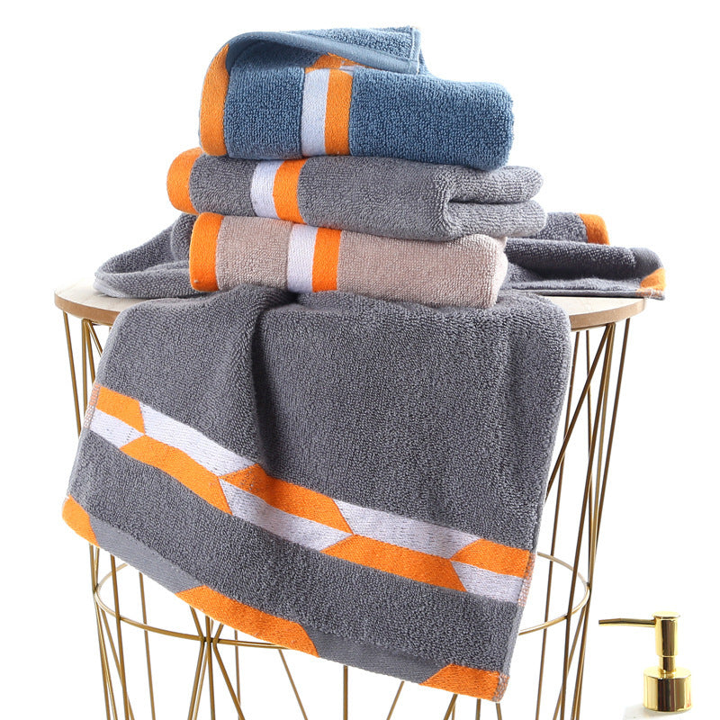 Geometric Cotton - Bath Towel