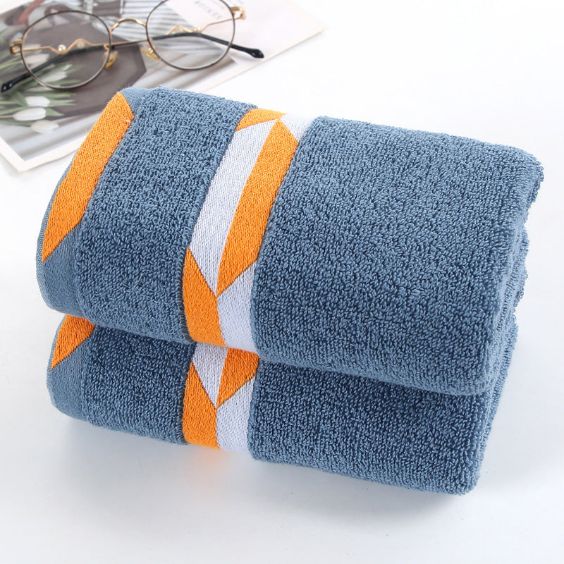 Geometric Cotton - Bath Towel