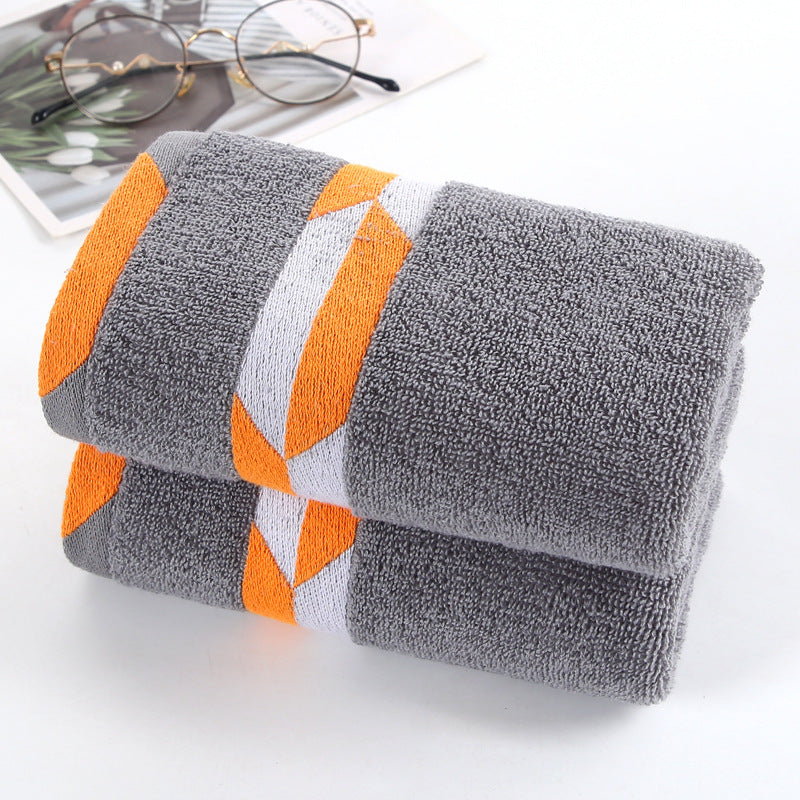 Geometric Cotton - Bath Towel