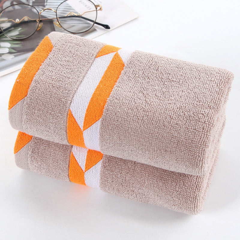 Geometric Cotton - Bath Towel