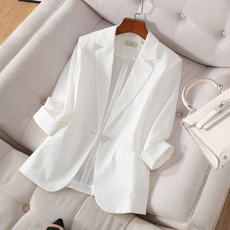 Camille Tailored Linen - Blazer