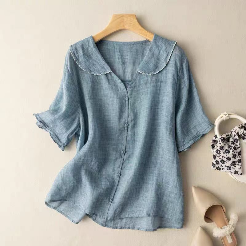 Aria Linen - Blouse