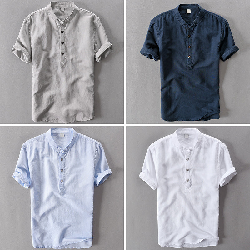 Mallorca Linen Relaxed Fit - Shirt CASA LARO MEN
