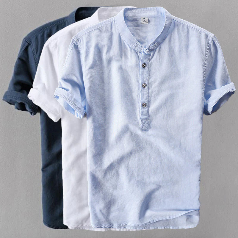 Mallorca Linen Relaxed Fit - Shirt CASA LARO MEN