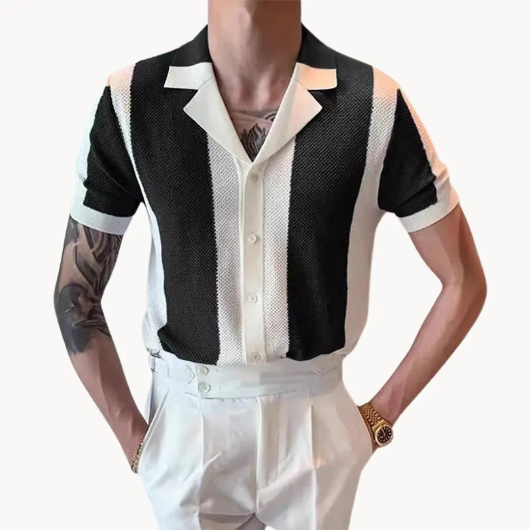 Mariner Stripe Knit - Shirt CASA LARO