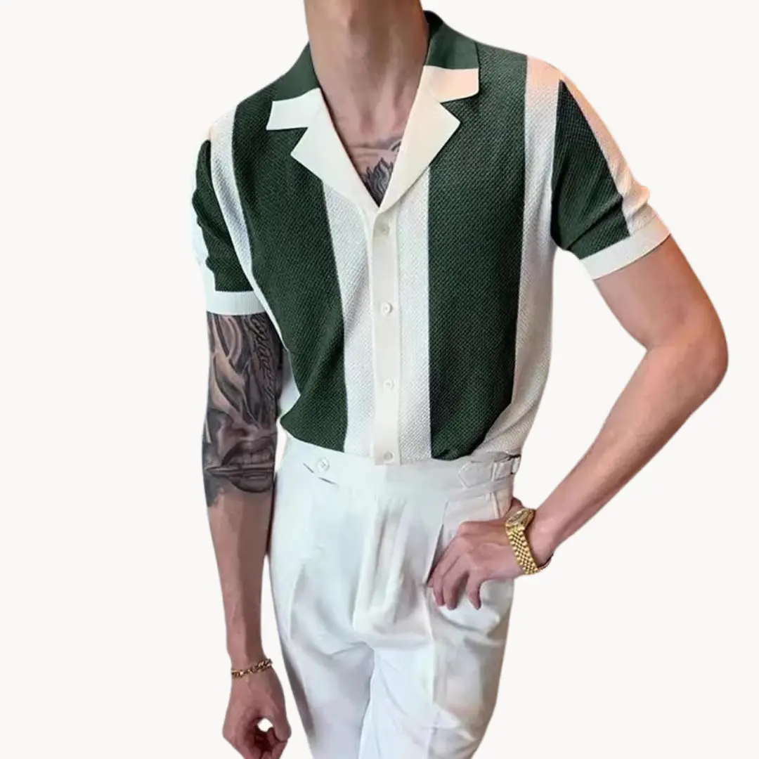 Mariner Stripe Knit - T-Shirt CASA LARO