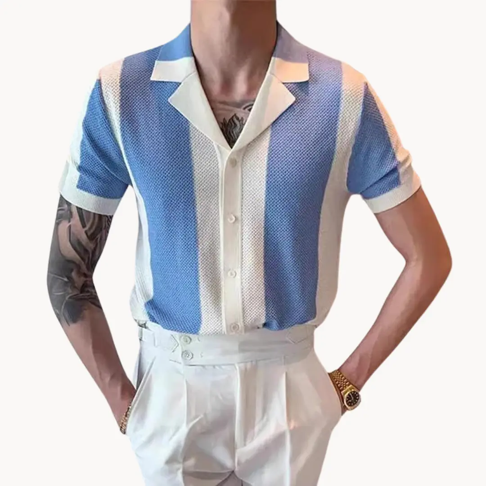 Mariner Stripe Knit - T-Shirt CASA LARO