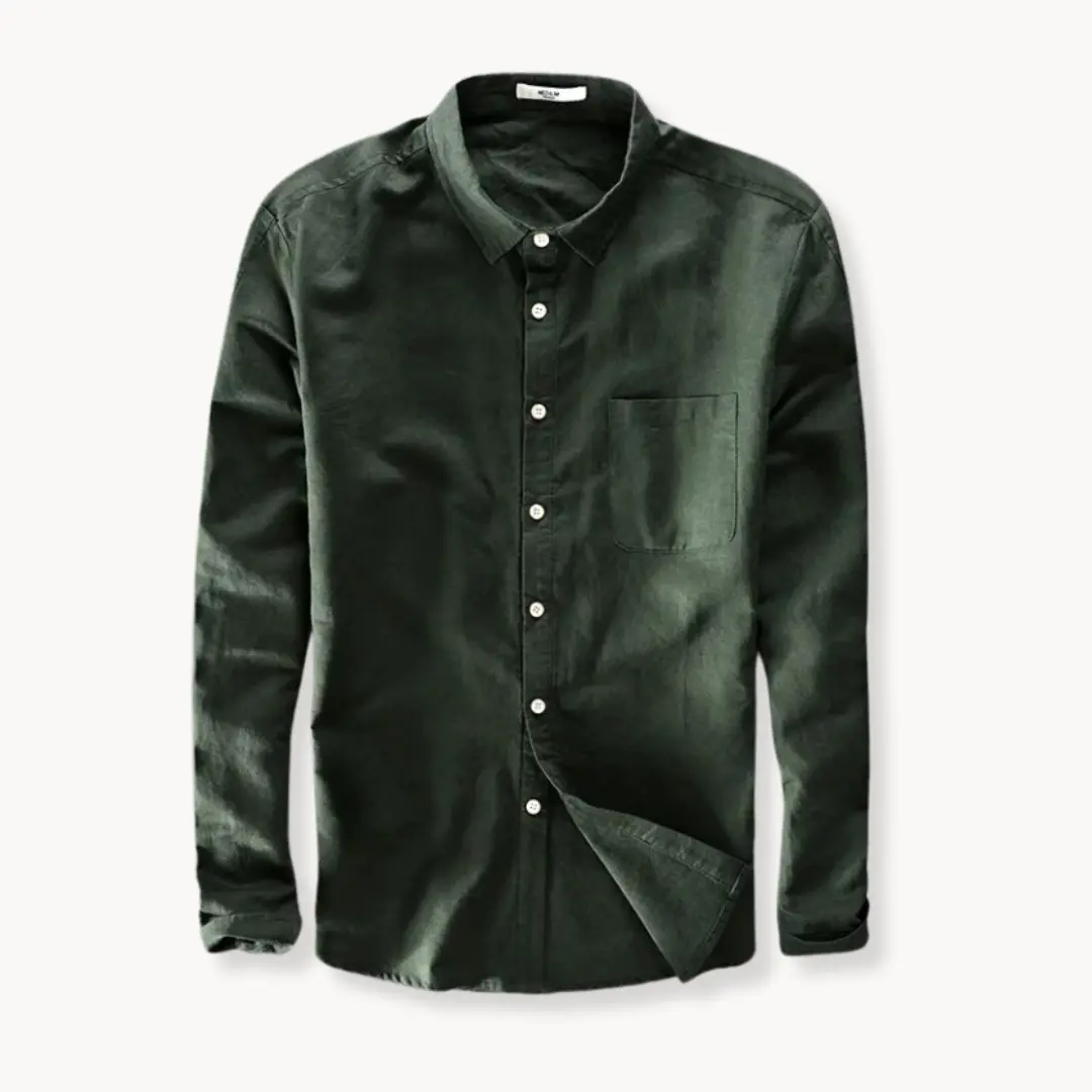 Maritime Slim Fit Linen - Shirt CASA LARO