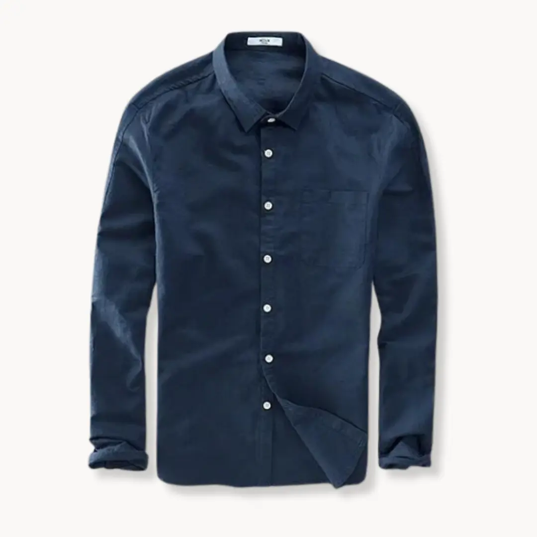 Maritime Slim Fit Linen - Shirt CASA LARO