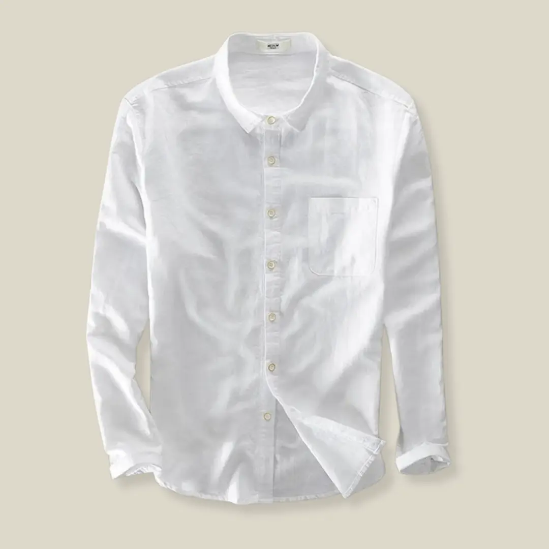 Maritime Slim Fit Linen - Shirt CASA LARO