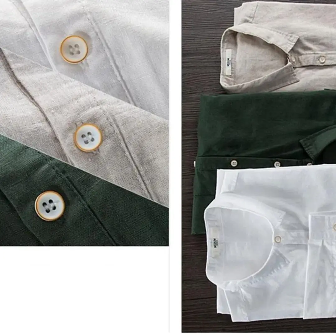 Maritime Slim Fit Linen - Shirt CASA LARO