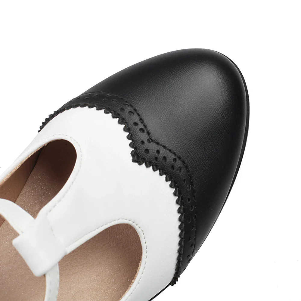 Mary Jane Block Heel - Heels CASA LARO WOMEN