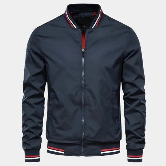 Massimo Classic Zip-Up Bomber - Jacket CASA LARO MEN
