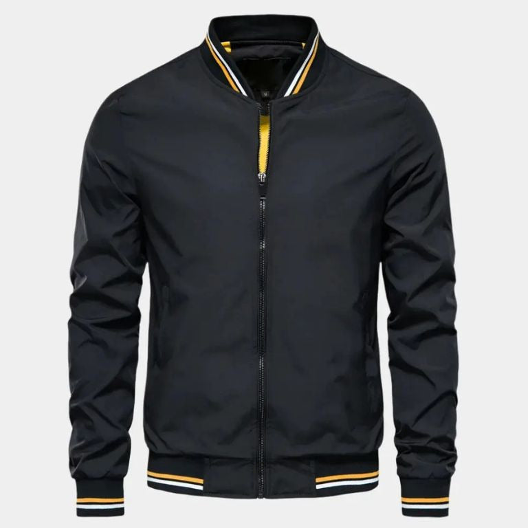 Massimo Classic Zip-Up Bomber - Jacket CASA LARO MEN