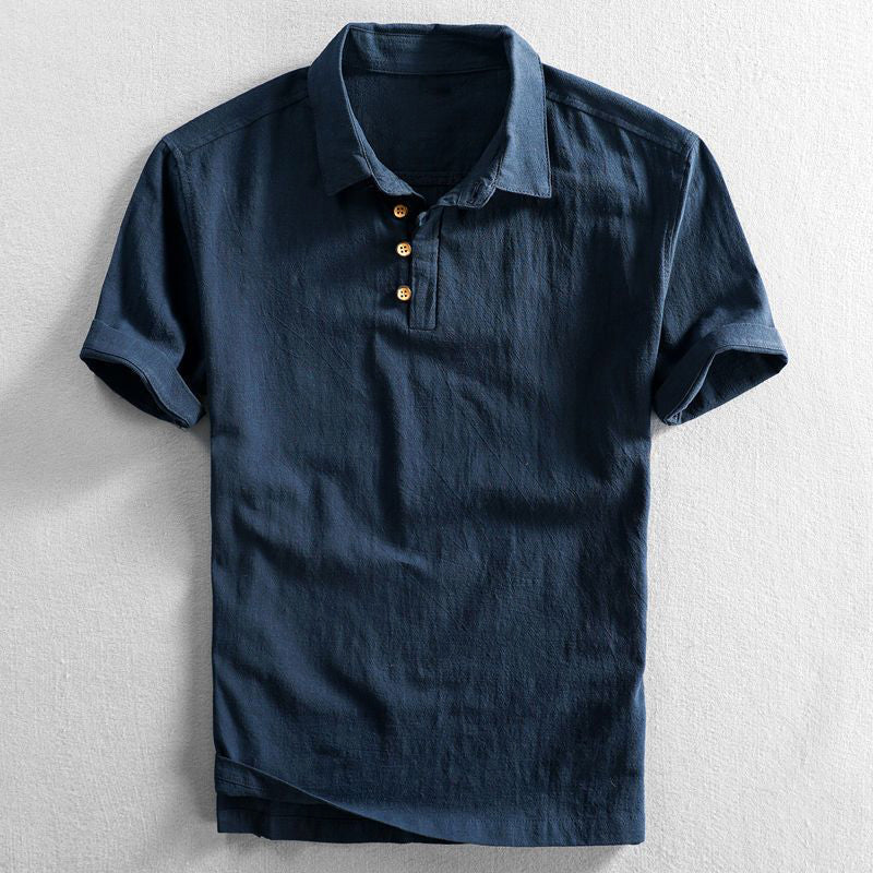 Massimo Linen - Polo Shirt CASA LARO MEN