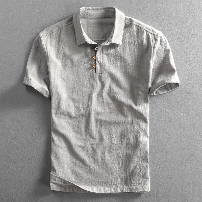 Massimo Linen - Polo Shirt CASA LARO MEN