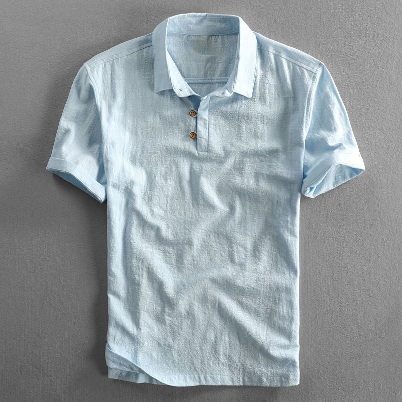 Massimo Linen - Polo Shirt CASA LARO MEN