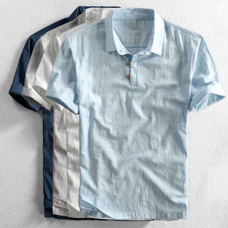 Massimo Linen - Polo Shirt CASA LARO MEN