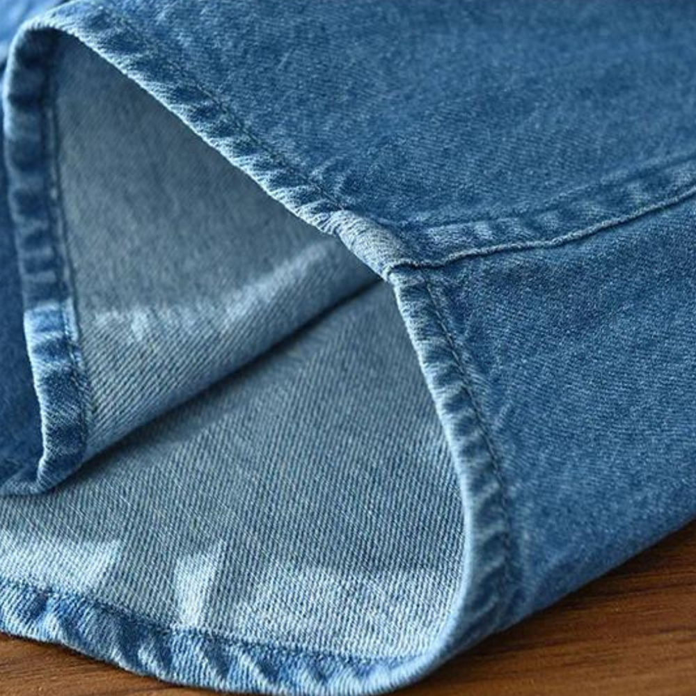 Massimo Washed Denim Button-Down - Shirt CASA LARO MEN