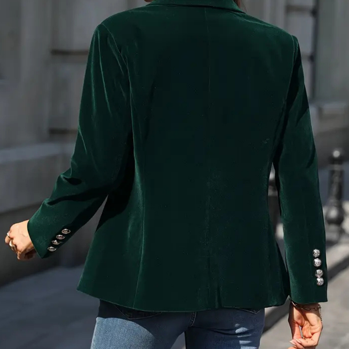 Melissa - Elegant Velour Jacket CASA LARO WOMEN