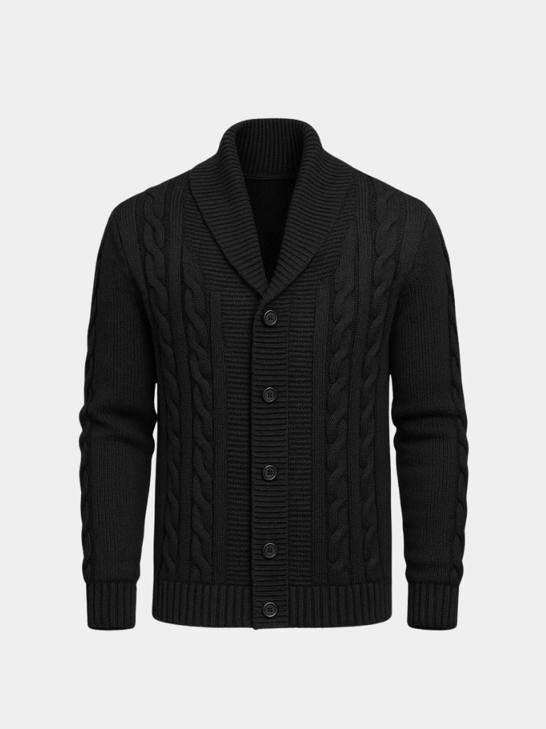 Men's Elegant Knit Cardigan - Casa  Laro CASA LARO
