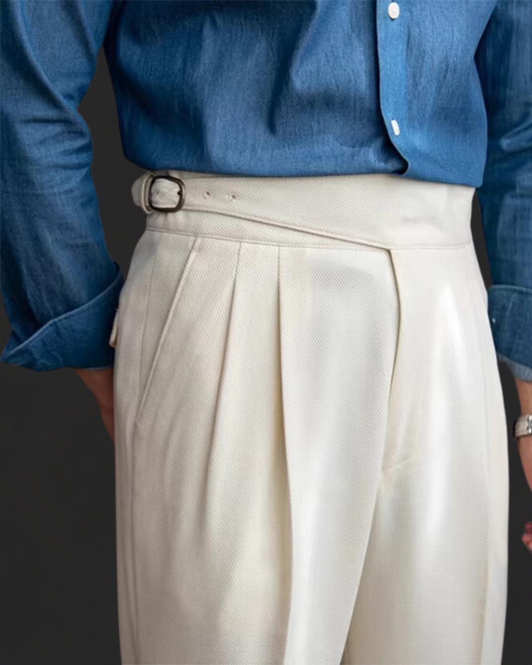 Merano Pleated - Trousers CASA LARO MEN