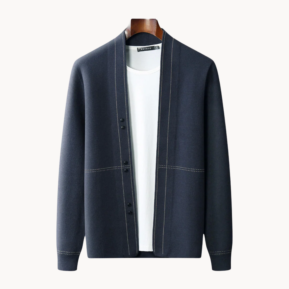 Merino Wool - Cardigan CASA LARO MEN