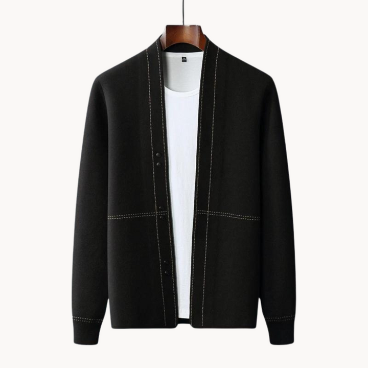 Merino Wool - Cardigan CASA LARO MEN
