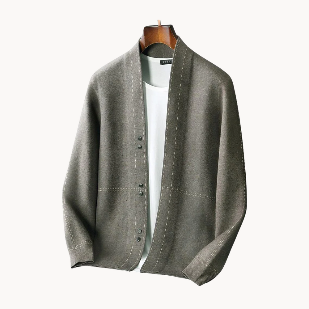 Merino Wool - Cardigan CASA LARO MEN