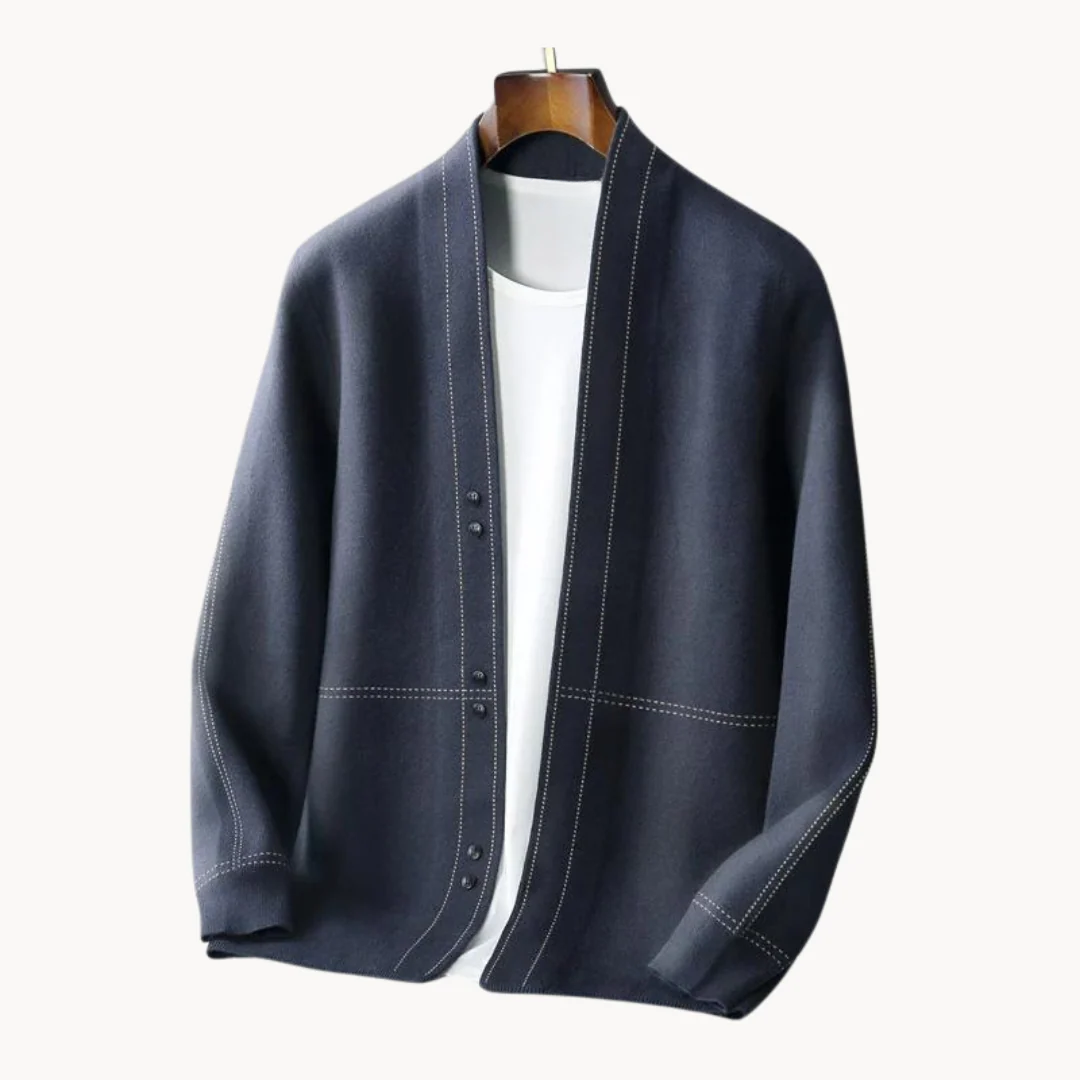 Merino Wool - Cardigan CASA LARO MEN