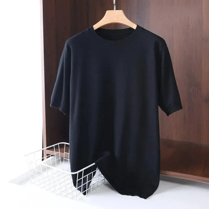 Merino Wool Comfort Fit - T-Shirt CASA LARO MEN