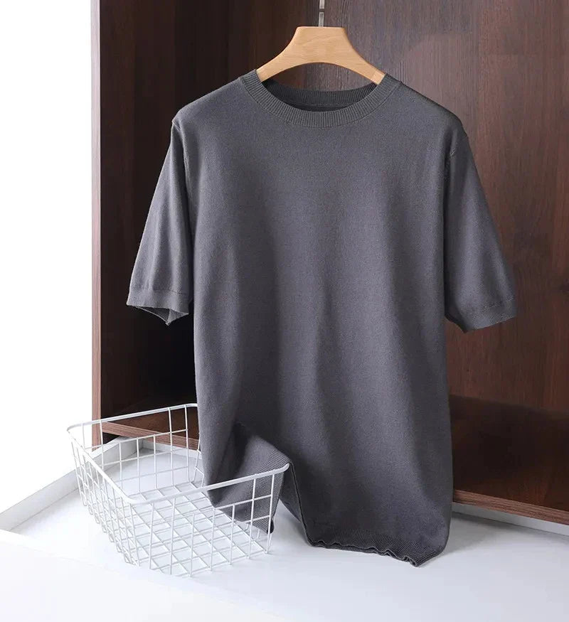Merino Wool Comfort Fit - T-Shirt CASA LARO MEN