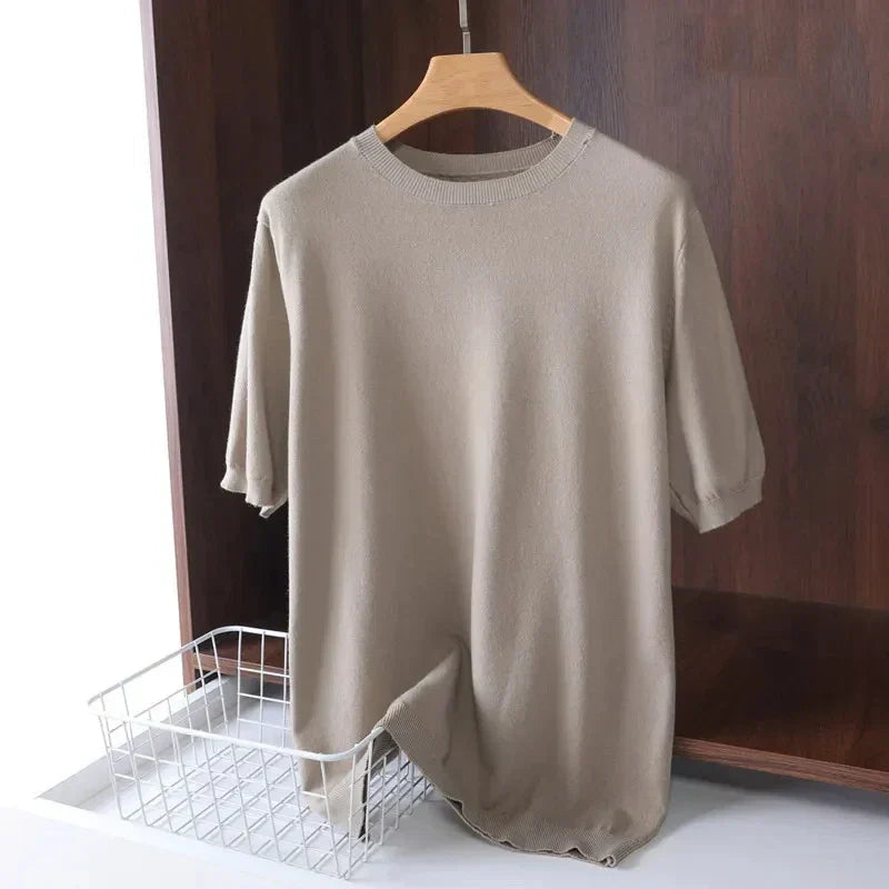Merino Wool Comfort Fit - T-Shirt CASA LARO MEN