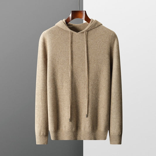 Merino Wool Hooded - Sweater CASA LARO MEN