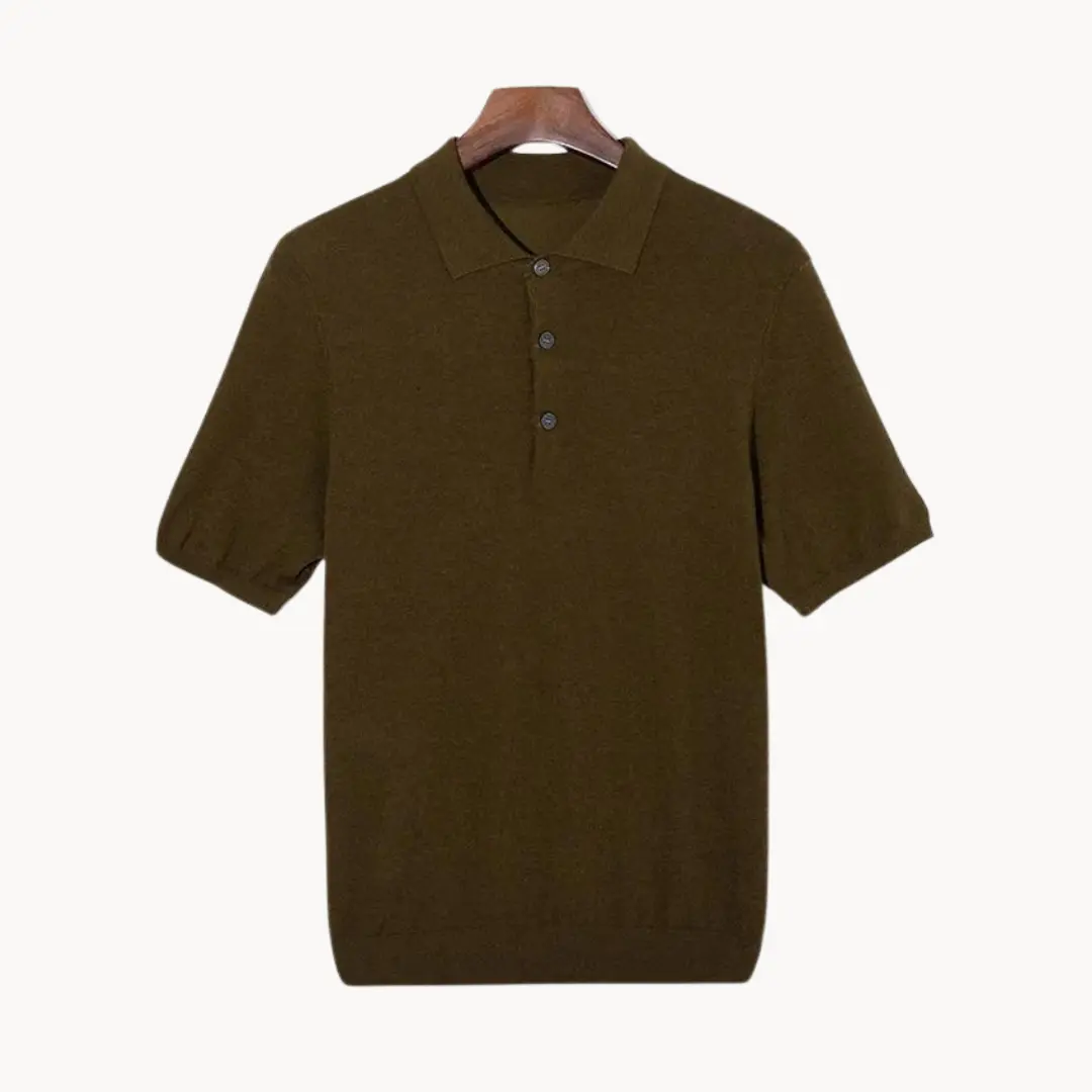 Merino Wool Knit - Polo CASA LARO
