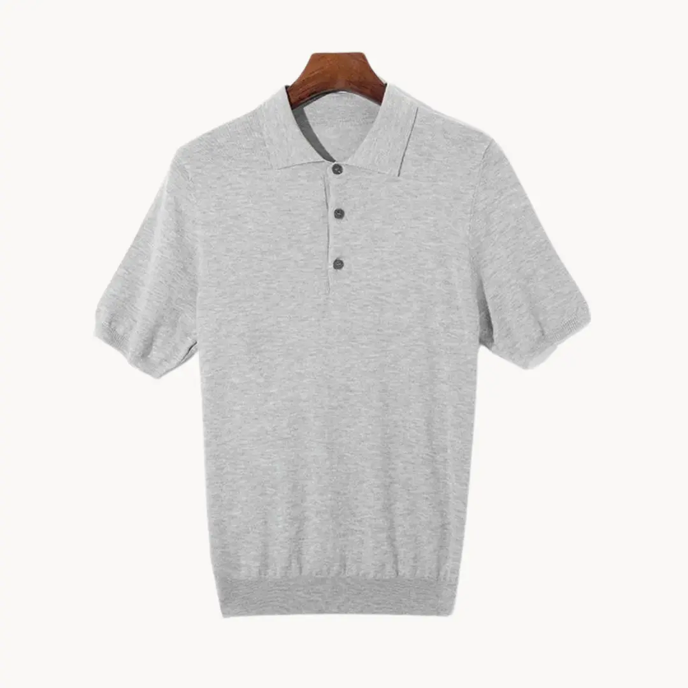 Merino Wool Knit - Polo CASA LARO