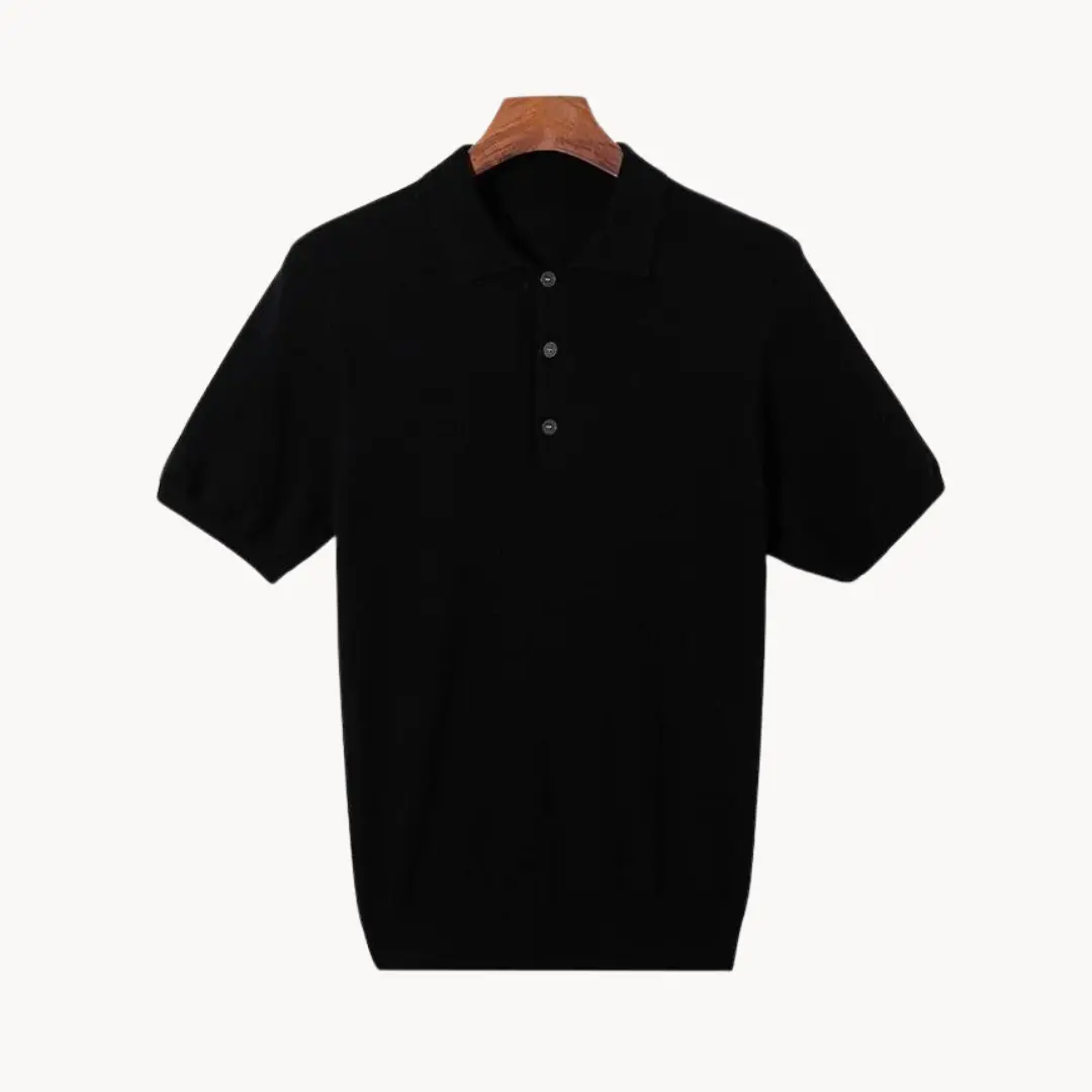 Merino Wool Knit - Polo CASA LARO