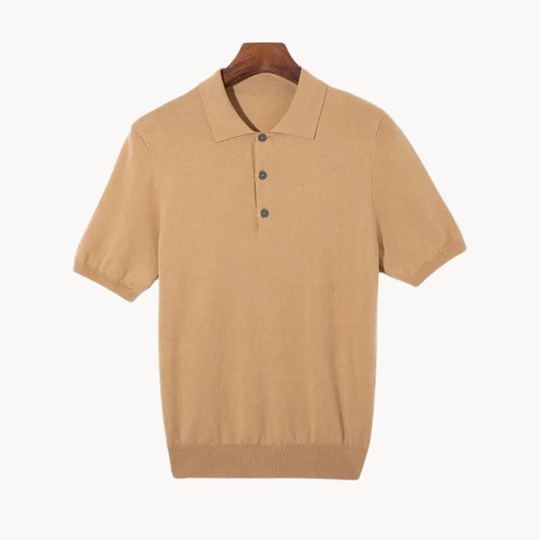Merino Wool Knit - Polo CASA LARO