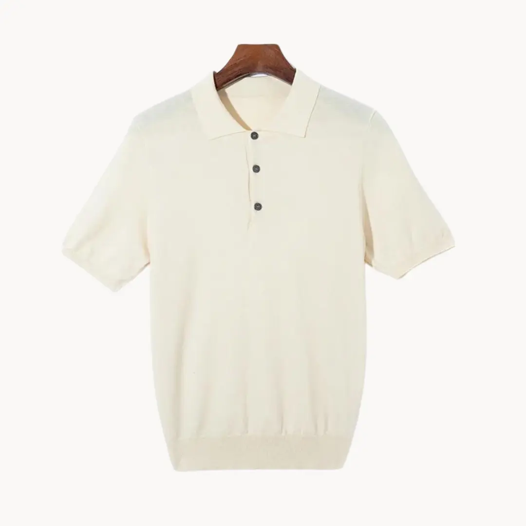 Merino Wool Knit - Polo CASA LARO