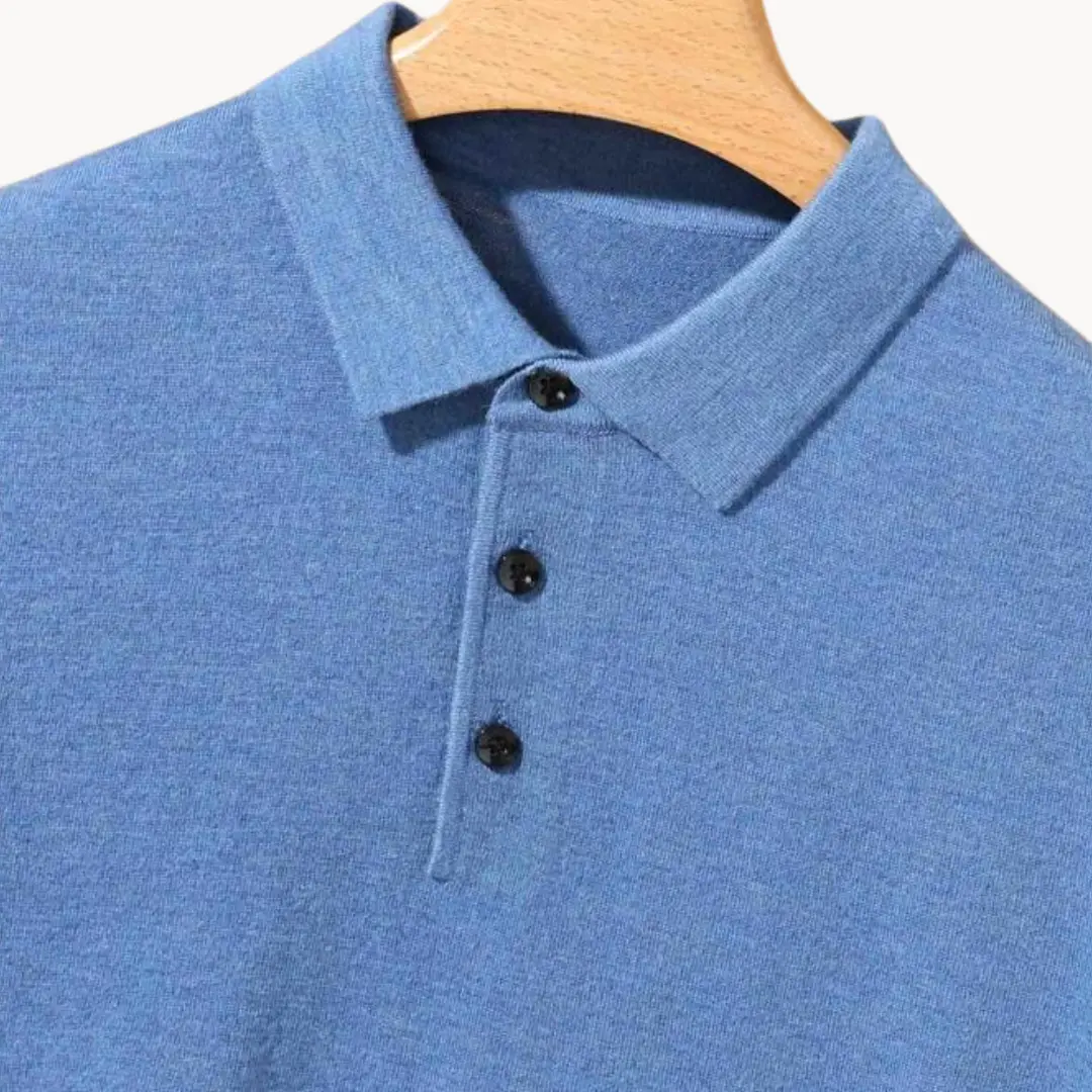 Merino Wool - Polo Shirt CASA LARO