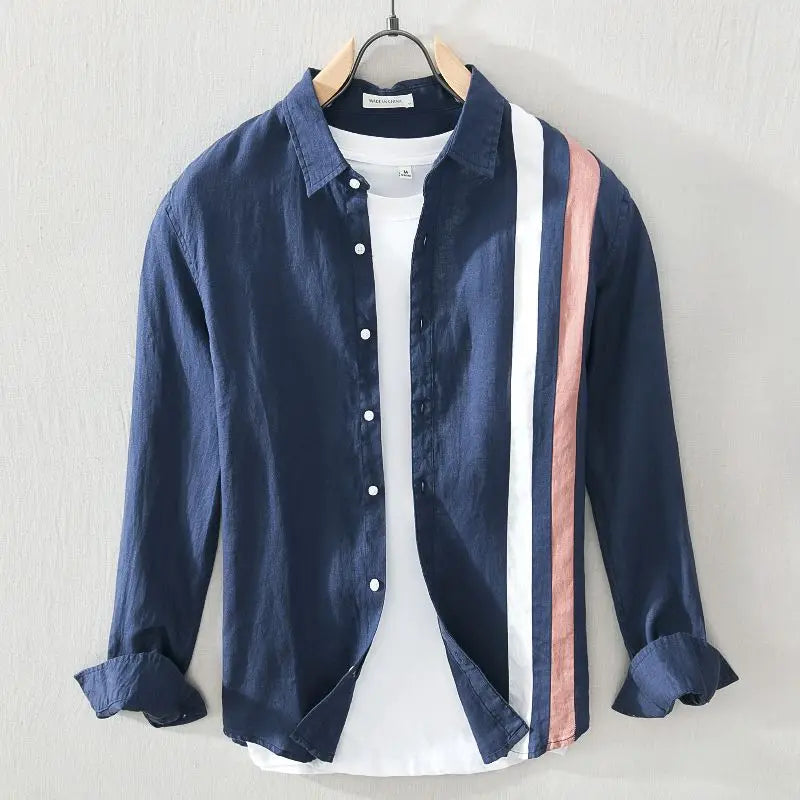 Milan Double-Stripe - Shirt CASA LARO MEN