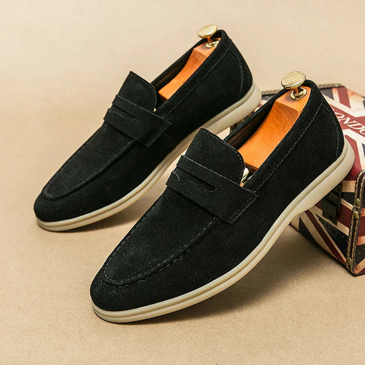 Milan Suede Slip-On - Loafers CASA LARO MEN