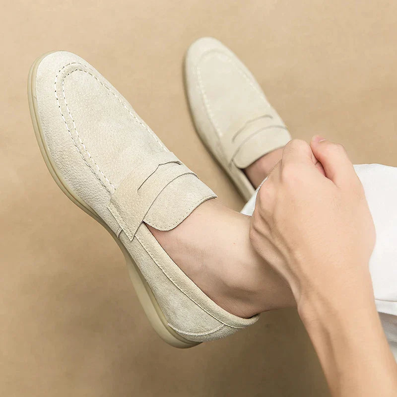 Milan Suede Slip-On - Loafers CASA LARO MEN