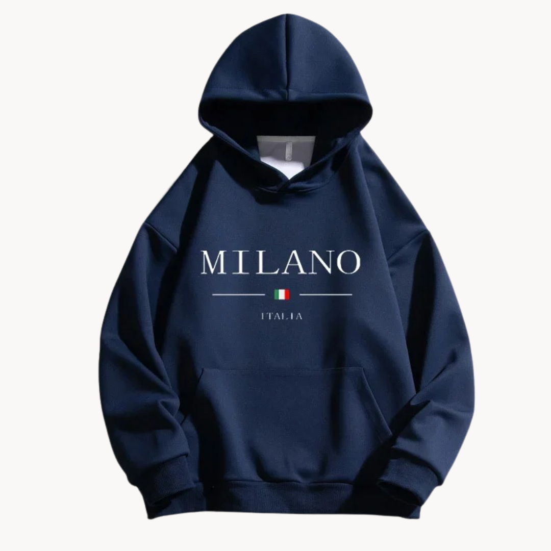 Milano Cotton Classic Fit - Hoodie CASA LARO MEN