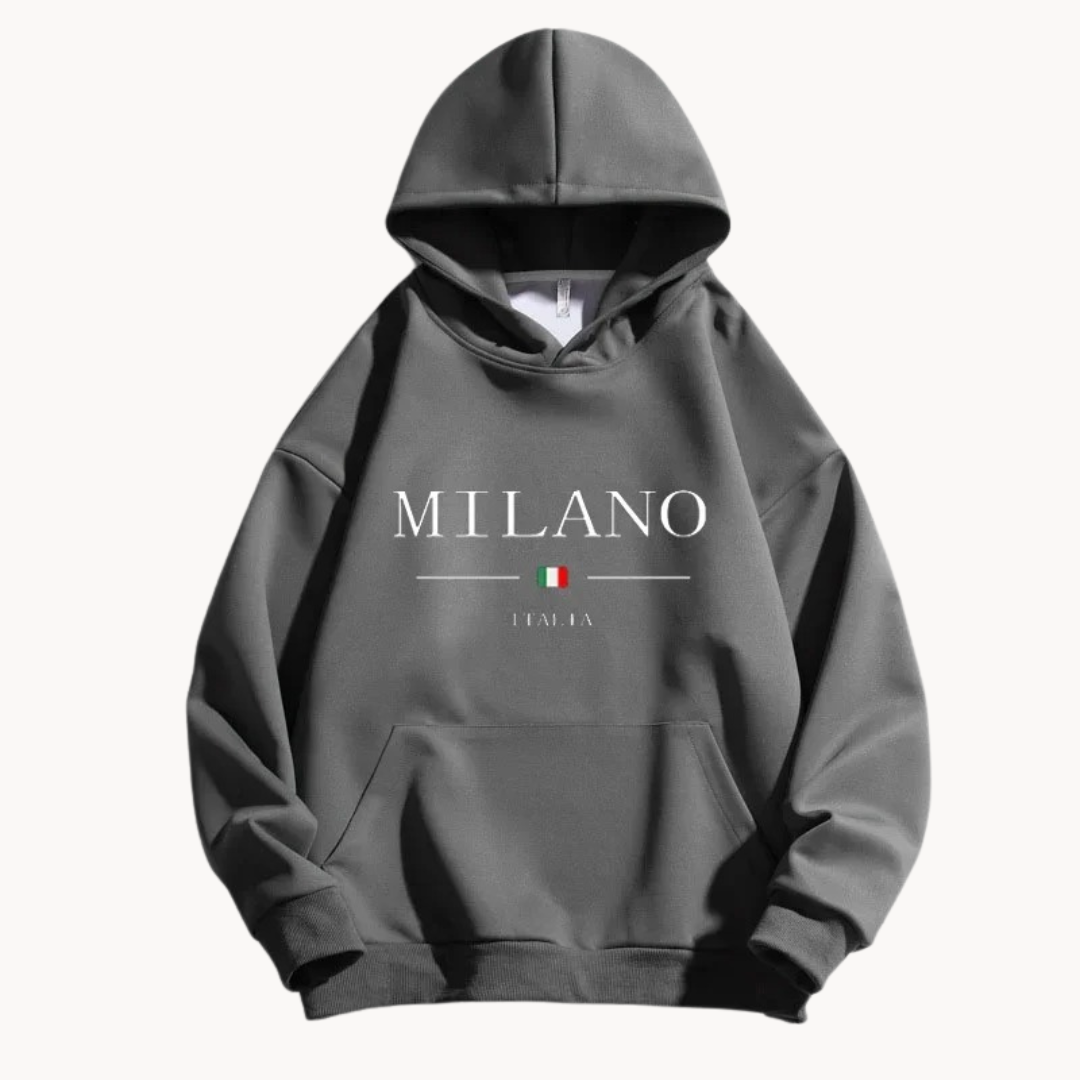 Milano Cotton Classic Fit - Hoodie CASA LARO MEN